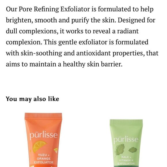 $10 🌙 Flanerie Water Lily PHA Pore Refining Exfoliator 🆕‎ FULL SZ - Picture 4 of 4